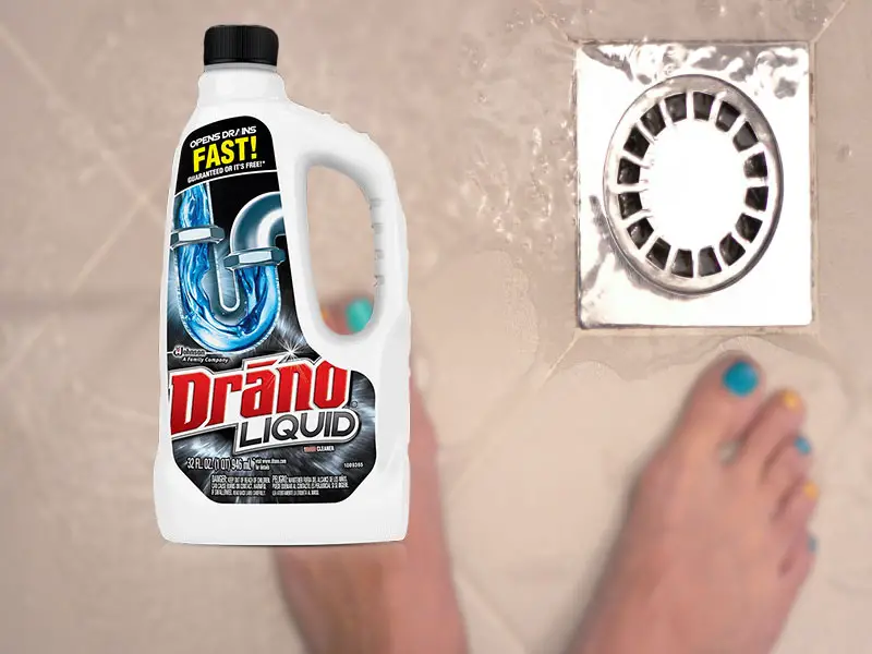 Is Drano Safe for Shower Drains