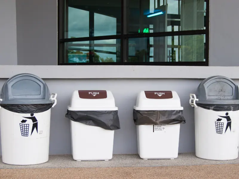 How To Keep Trash Cans From Blowing Away