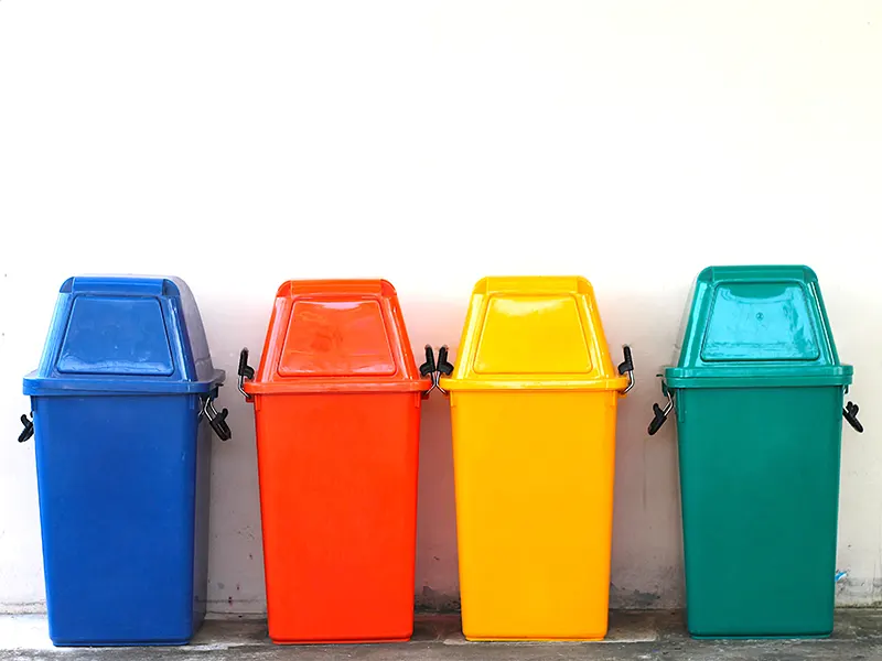 Recycle Bin Color Code