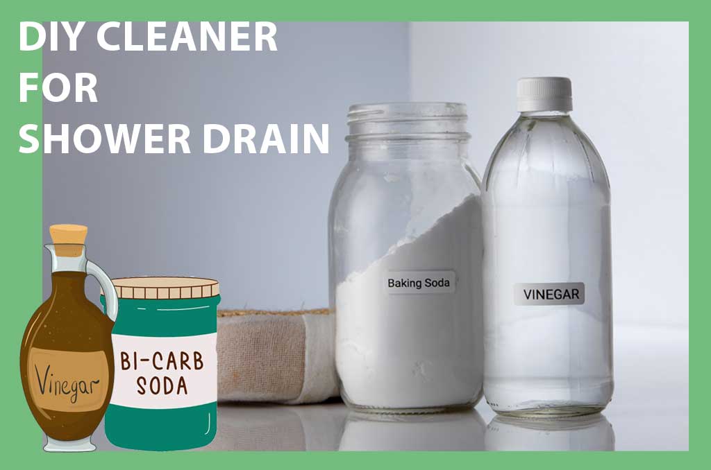Together vinegar and baking soda can be used as a DIY cleaner