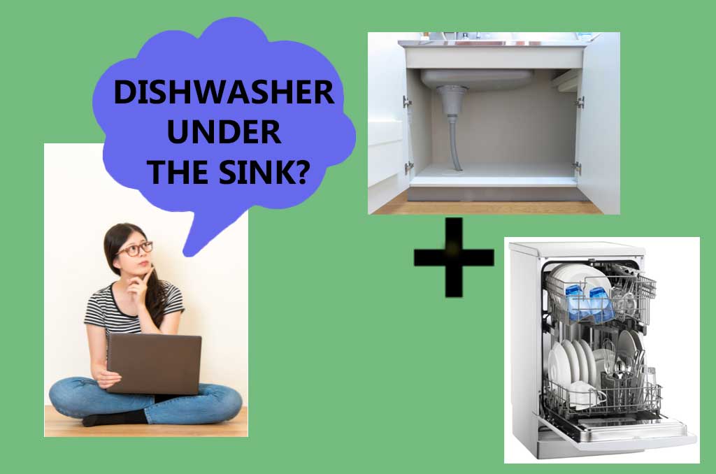 Dishwasher under the sink