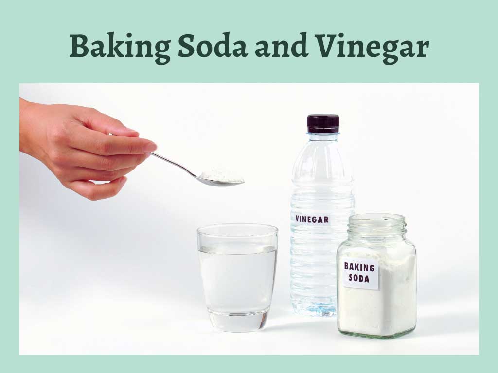 Baking soda and vinagar followed by boiling water to remove the clogs