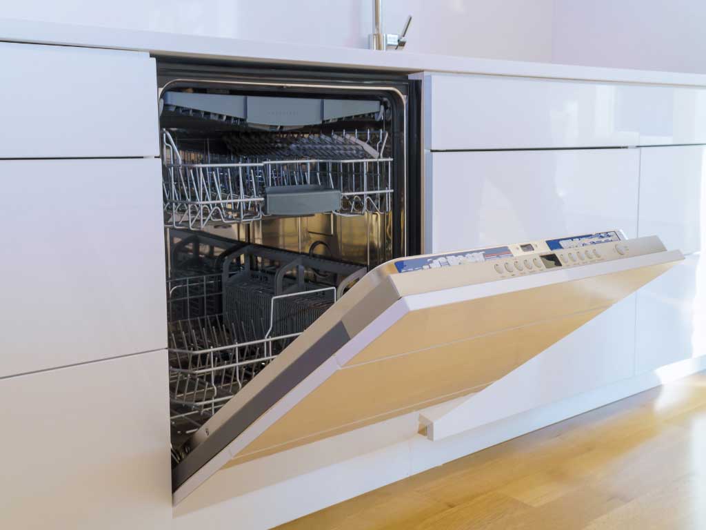 Can replace or change the dishwasher front panel?